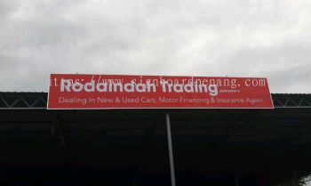 Rodaindan trading normal metal g.i signboard at sugai besi Kuala Lumpur