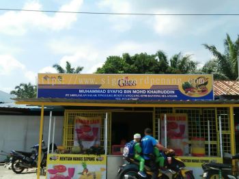 Gbbs Normal metal G.i Signboard at banting