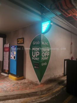 Grap food pick up wallpaper sticker at Kuala Lumpur