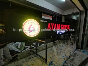 3D LED box up frontlit siganage at klang Kuala Lumpur