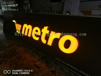 3D LED box up frontlit siganage at klang Kuala Lumpur