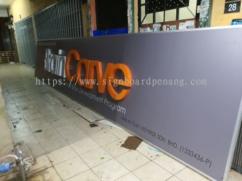 3d led channel box up lettering led frontlit signage at Kuala Lumpur selangor area