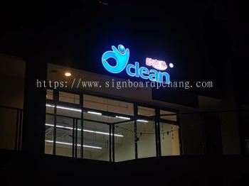 3d led channel box up lettering led frontlit signage at Kuala Lumpur selangor area