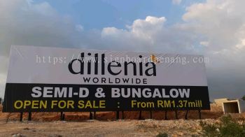 OUTDOOR PROJECT HOARDING SIGNBOARD AT PENANG | BUTTERWORTH | JURU