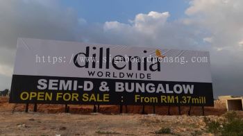 OUTDOOR PROJECT HOARDING SIGNBOARD AT PENANG | BUTTERWORTH | JURU