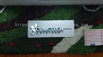 cubictech 3d led frontlit lettering signage signboard at klang kuala lumpur puchong