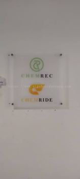 chemrec acrylic poster frame indoor signage signboars at klang kuala lumpur puchong shah alam 