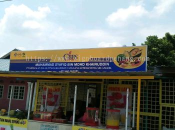 shop metal gi signage signboard at klang kuala lumpur shah alam puchong