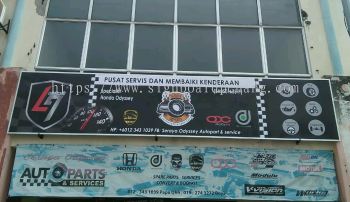 vehicle shop metal gi signage signboard at klang kuala lumpur shah alam puchong