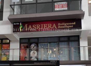 masriera boutique shop metal gi signage signboard at klang kuala lumpur shah alam puchong kepong