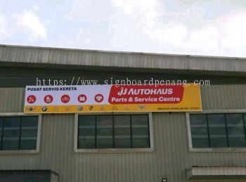 car service shop metal gi signage signboard at klang kuala lumpur shah alam puchong kepong