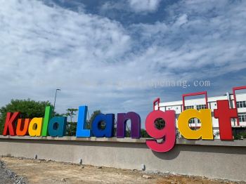 Kuala Langat Big Conceal 3d Frontlit Lettering Signage Signboard At Klang Kuala Lumpur Puchong Shah Alam Kepong 