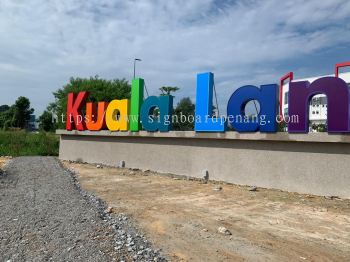 Kuala Langat Big Conceal 3d Frontlit Lettering Signage Signboard At Klang Kuala Lumpur Puchong Shah Alam Kepong 