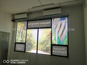 glass mirror window sticker signage signboard at klang kuala lumpur shah alam puchong kepong