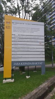 metal project signage sigboard at klang kuala lumpur shah alam puchong kepong damansara subang jaya 