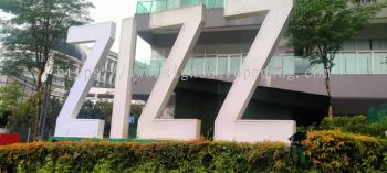 zizz aluminium 3d conceal huge lettering road side signage signboard at ampang kepong puchong shah alam 