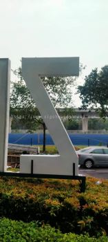 zizz aluminium 3d conceal huge lettering road side signage signboard at ampang kepong puchong shah alam 