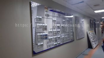 company big acrylic poster frame indoor signage signboard at klang shah alam puchong cheras ampang 