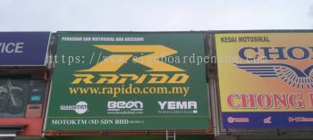 rapido zig zig fabric billboard signage signboard at kepong damansara subang jaya kuala lumpur shah alam