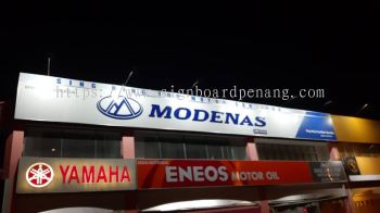 modenas metal gi signage signboard at klang damansara subang jaya kuala lumpur cheras