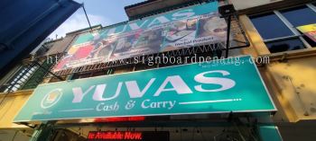 yuvas zigzag fabric billboard signage sigmboard at klang kuala lumpur shah alam puchong damansara 