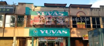 yuvas zigzag fabric billboard signage sigmboard at klang kuala lumpur shah alam puchong damansara 