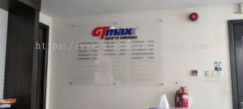 gtmax acrylic poster frame indoor signage signboard at kuala lumpur shah alam puchong damansara 