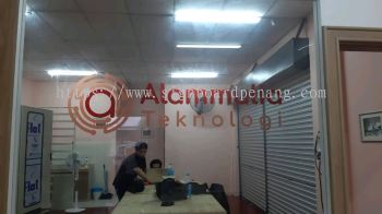 company glass sticker printing indoor signage signboard at damansara puchong cheras kuala lumpur shah alam