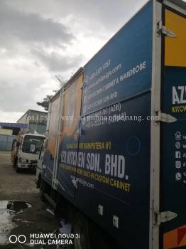 Azr Kitchen Lorry Truck Sticker Signage Signboard 