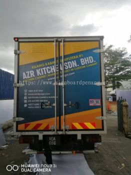 Azr Kitchen Lorry Truck Sticker Signage Signboard 