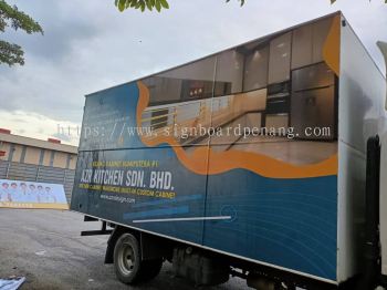 Azr Kitchen Lorry Truck Sticker Signage Signboard 