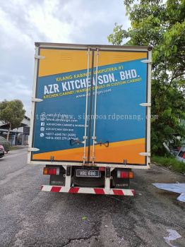 Azr Kitchen Lorry Truck Sticker Signage Signboard 