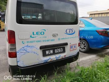 VAN STICKER DESIGN SERVICES AT PENANG | IPOH | PERAK | KUALA KANGSAR