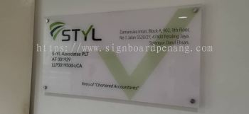 styl acrylic poster frame indoor signage signboard at klang kuala lumpur shah alam puchong damansara kepong