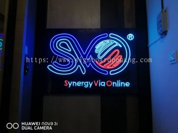 SVO indoor led neon bar signage signboard at klang kuala lumpur shah alam puchong kepong damansara subang jaya 