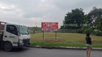 road side metal gi signage signboard at kuala lumpur semenyih cheras kepong puchong