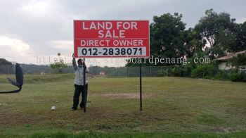 road side metal gi signage signboard at kuala lumpur semenyih cheras kepong puchong