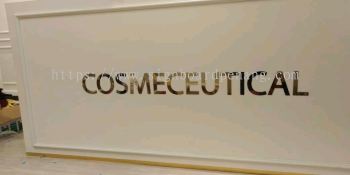 idos stainless steel cut out lettering indoor signage signboard at johor