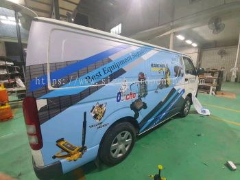 VAN ADVERTISING STICKER WRAPPING SERVICE AT PENANG | JURU | BUTTERWORTH | BAYAN LEPAS | TAIPING