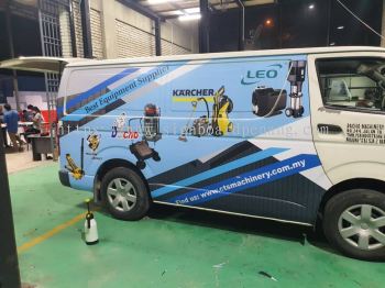 VAN BRANDING STICKER WRAPPING SERVICE AT PENANG | SEBERANG JAYA | BUTTERWORTH | BAYAN LEPAS | MAK MANDIN