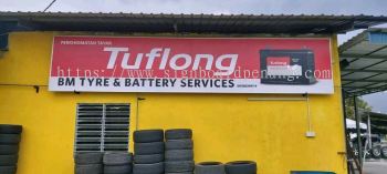 tuflong metal gi signage signboard at damansara subang jaya kepong ampang bangsar kuala lumpur