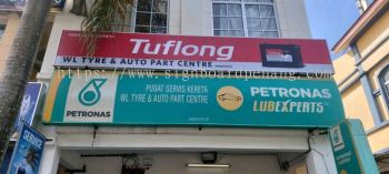 tuflong lightbox signage signboard at kuala selangor