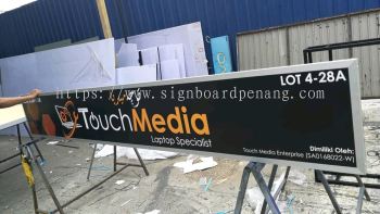 touchmedia lightbox signage signboard at shah alam