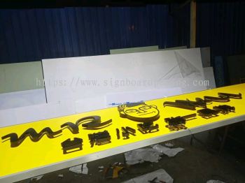 mr wu eg box up 3d led backlit lettering logo signage signboard at kajang 