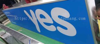 yes mobile shop lightbox signage signboard at negeri sembilan 