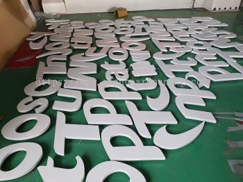 tm point eg box up 3d lettering logo signage signboard