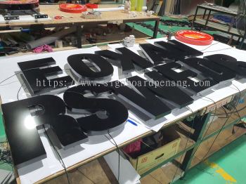 eg box up 3d lettering signage signboard 