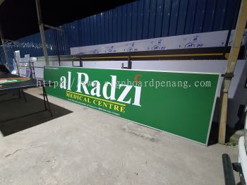 al radzi metal gi signage signboard at kepong subang damansara kuala lumpur