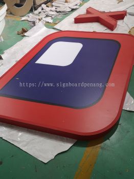 eg box up 3d conceal logo signage signboard 