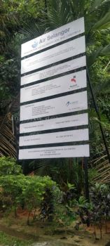 road side project signage signboard at kepong damansara subang jaya meru klang cheras